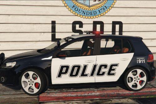 Volkswagen Golf Mk6 Police LSPD